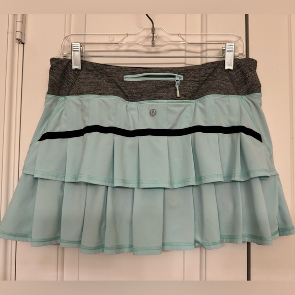 Lululemon Pace Setter skirt 8 regular Auquamarine - Picture 3 of 6